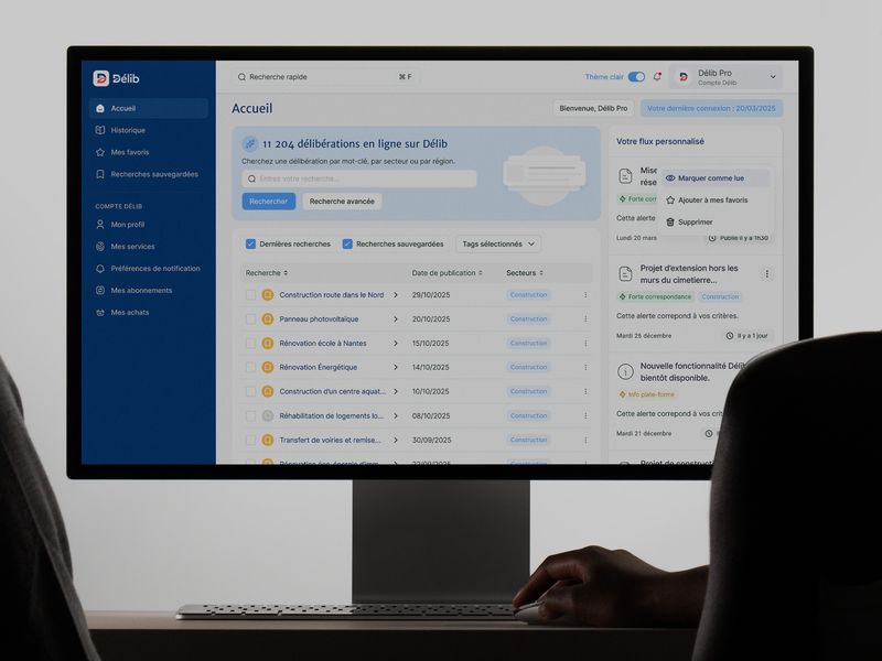 Délib — UI/UX Design Strategy