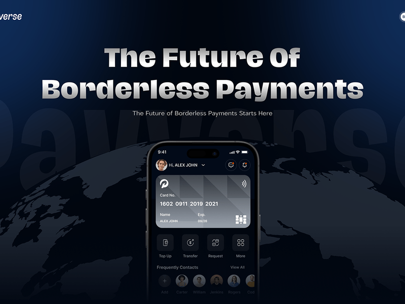 Payverse | Digital Wallet | Website UI/UX Design