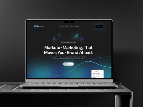 Marketo - Marketing Agency Website Template — Framer Marketplace