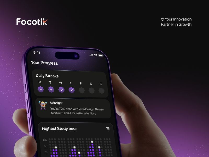 E-Learning Mobile App Design | Academix