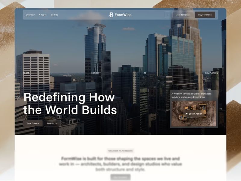 FormWise - Webflow Ecommerce website template