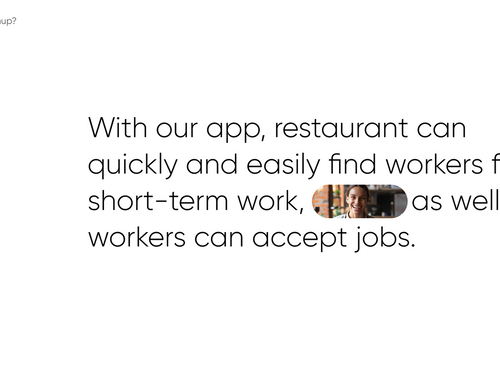 Katchup Restaurant Hiring System - Saas UX/UI Design