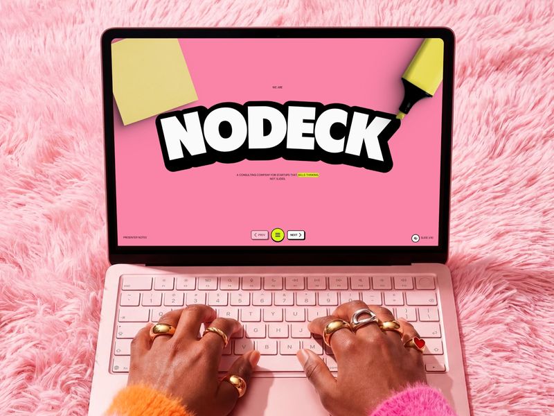 Nodeck — A Presentation Website That Hates Presentations