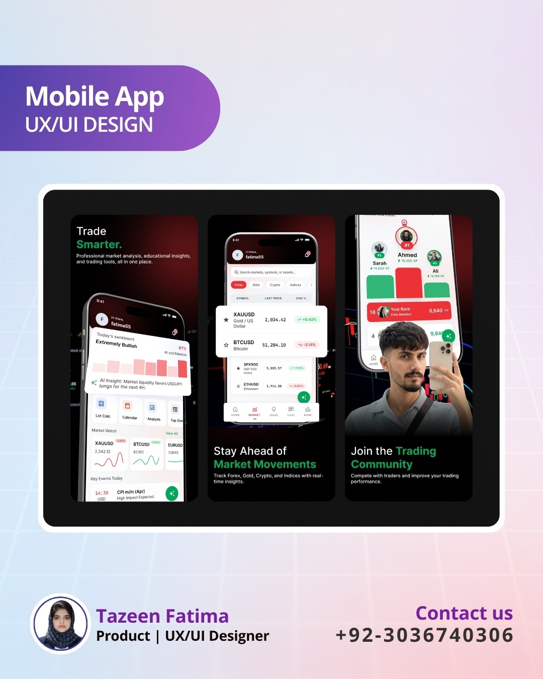 Modern FinTech Trading App UX/UI Design | Mobile App Inspiration Image 0