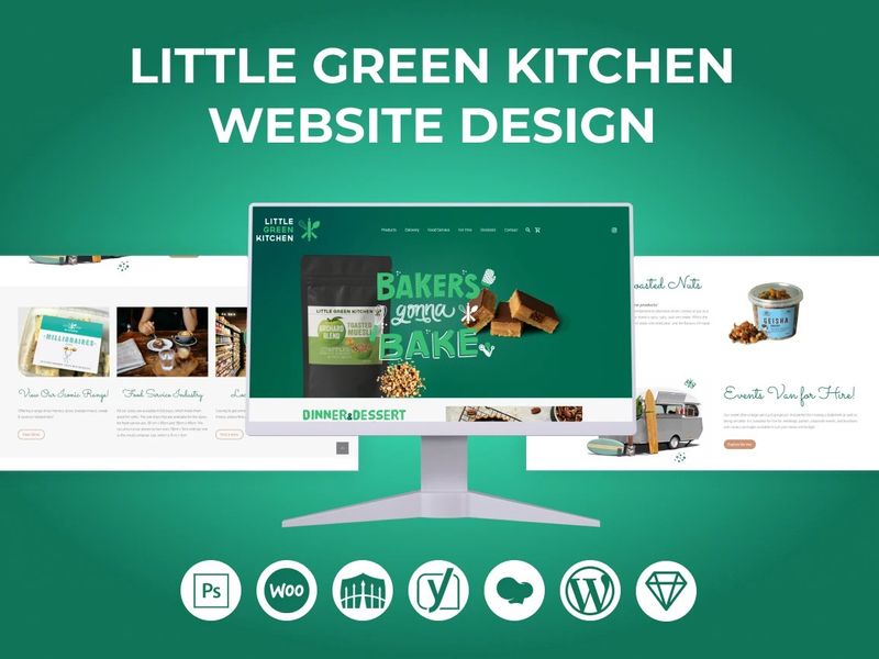 Little Green Kitchen Website