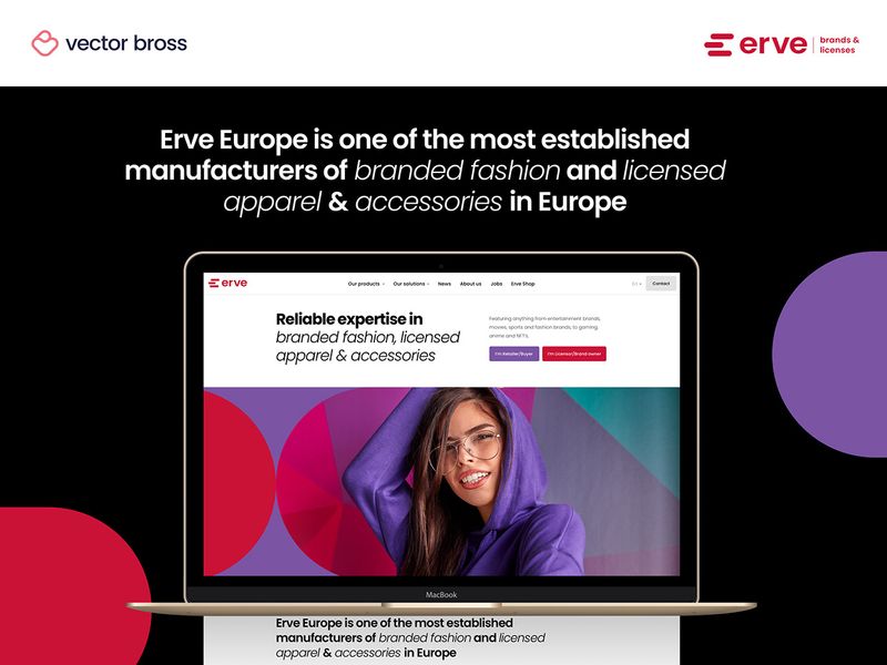 Erve website