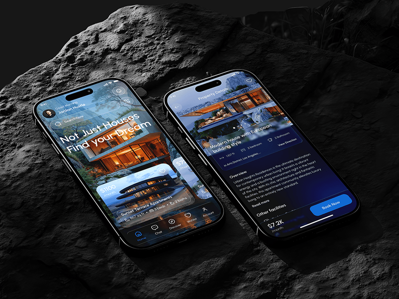 Natura | House Rental App | Modern UI/UX Design