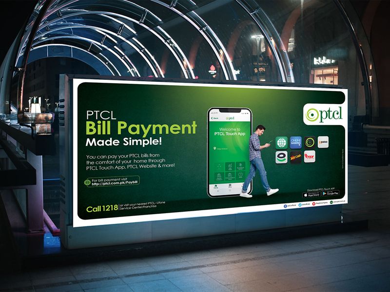 PTCL Digital Services — OOH Campaign & Advertising