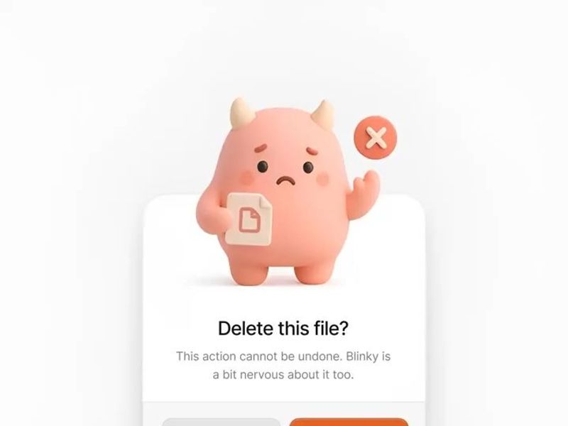 Delete modal