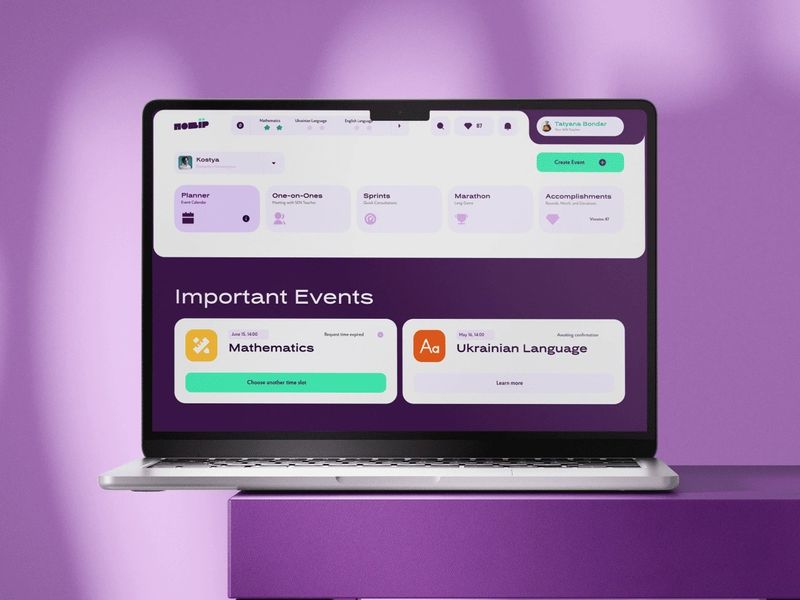 Povir – Edtech Platform UX/UI Design