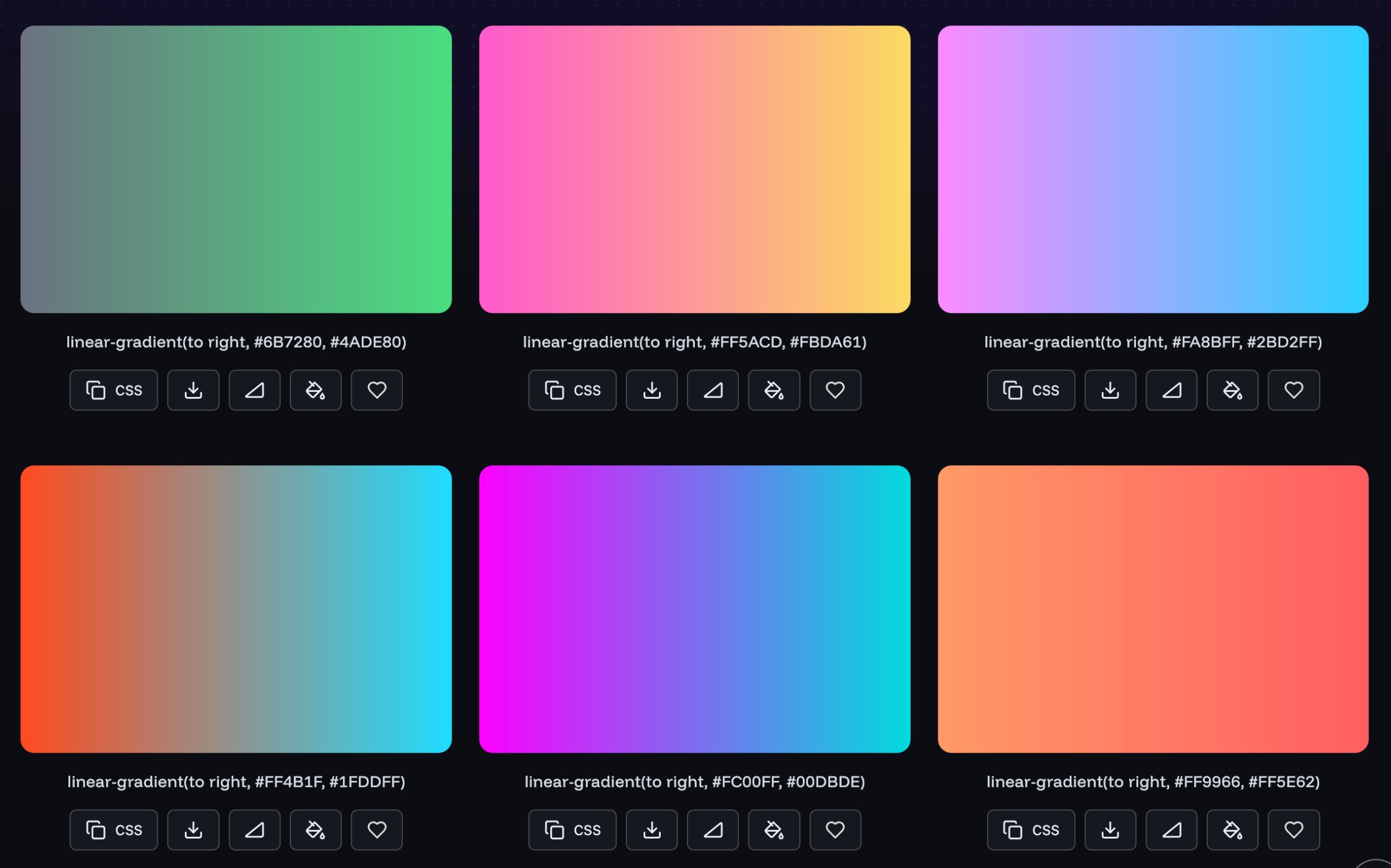 Gradient generators for UI Image 0