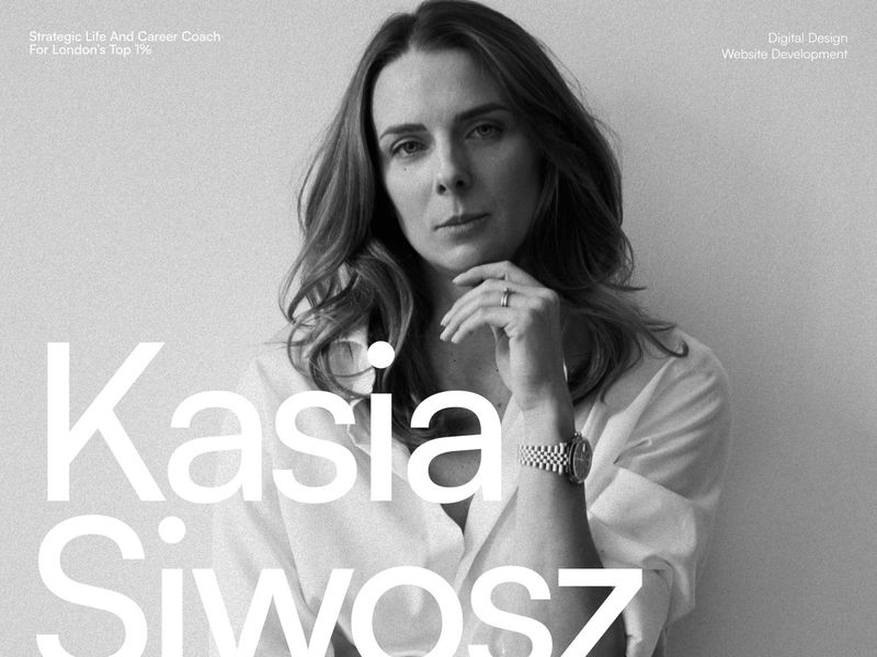 Strategic Website for a Life & Career Coach | Kasia Siwosz