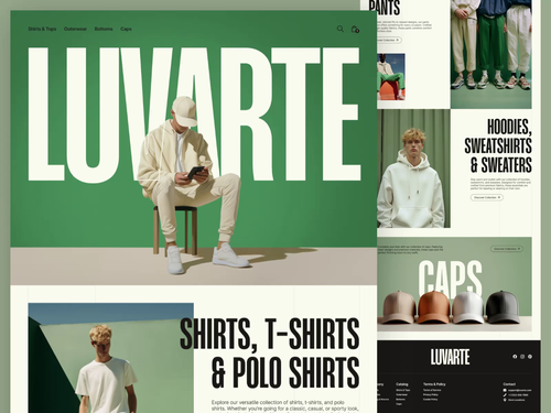Men's Fashion E-Commerce Website Design by Lumios Digital