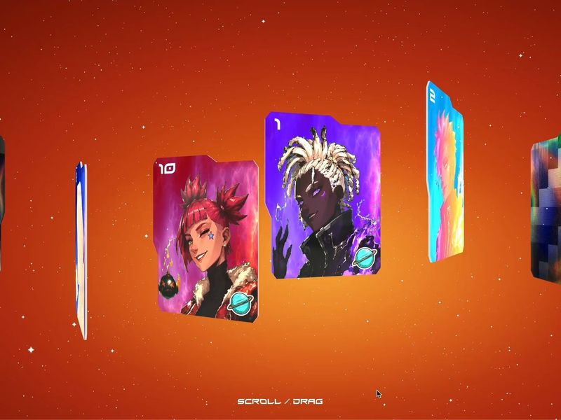 Anime Cards Slider