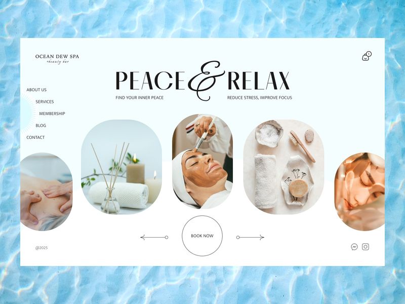 Ocean Dew Spa Website