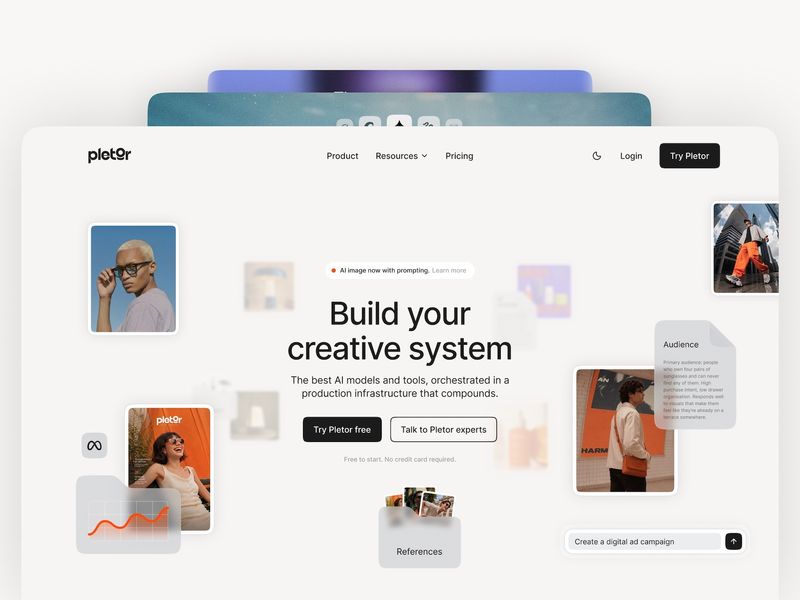 Pletor AI - Webflow site