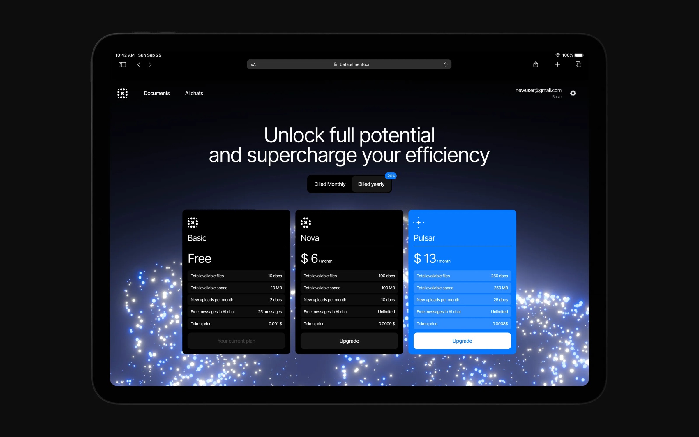 Product Design & Branding for Elmento — The 1st AI PDF analyser
in Eastern Europe Image 3