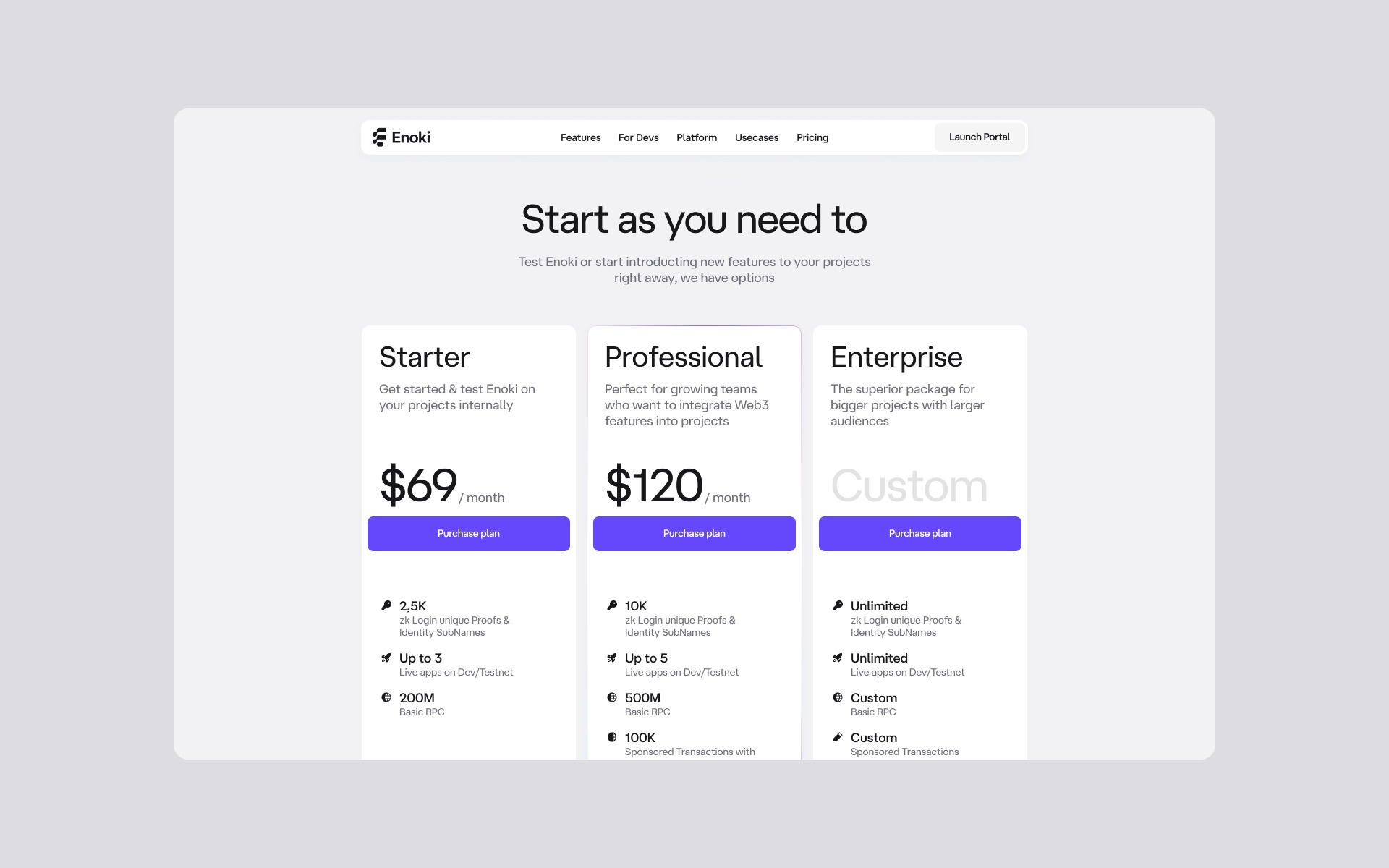 Website for Enoki by Mysten Labs Image 2