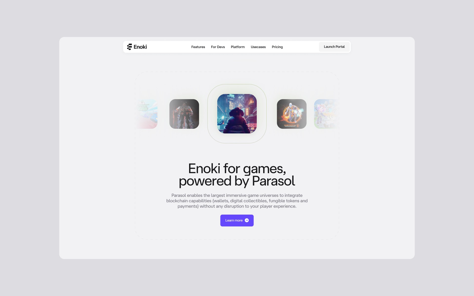 Website for Enoki by Mysten Labs Image 4