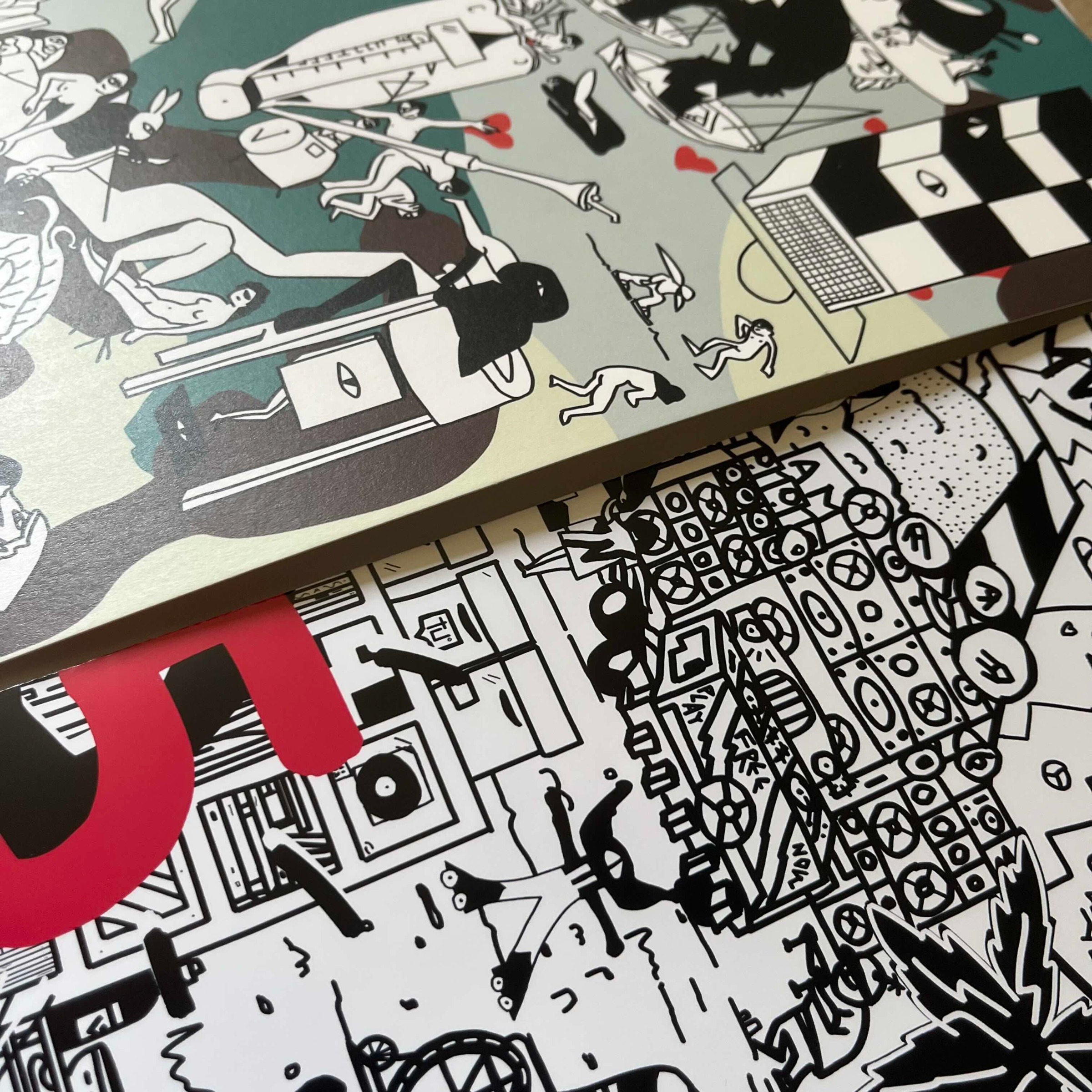Out now Apparel Music B-Day 15 (GF, 60x60cm Poster, Sticker)