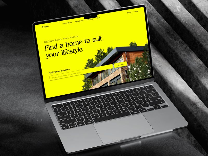 Home | Real estate Web Concept UI