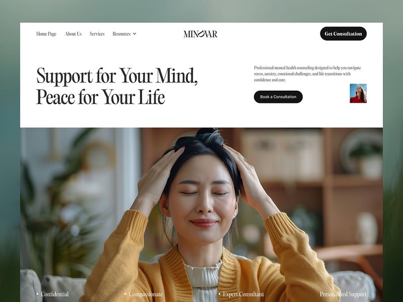 Mindvar — Mental Health & Therapy Platform