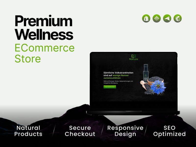 B&S Nature – Premium Wellness E-Commerce Store