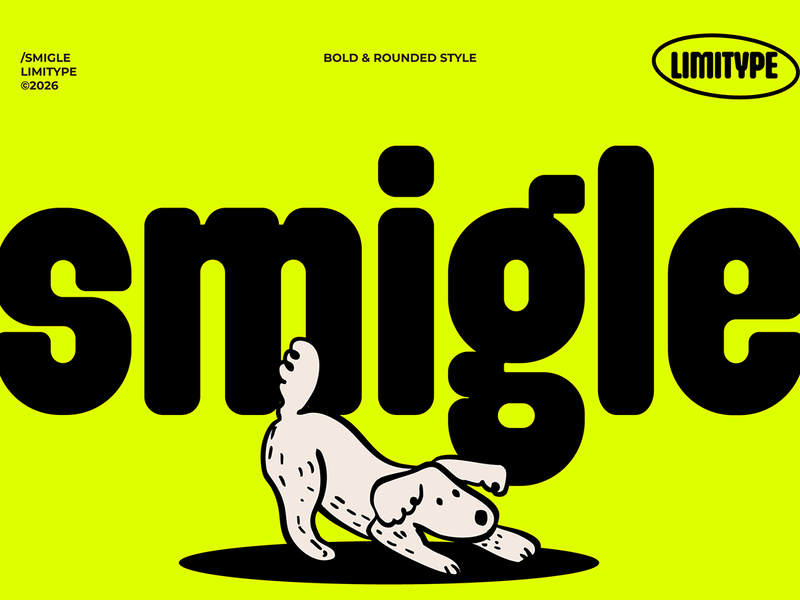 Smigle - Bold Rounded Font