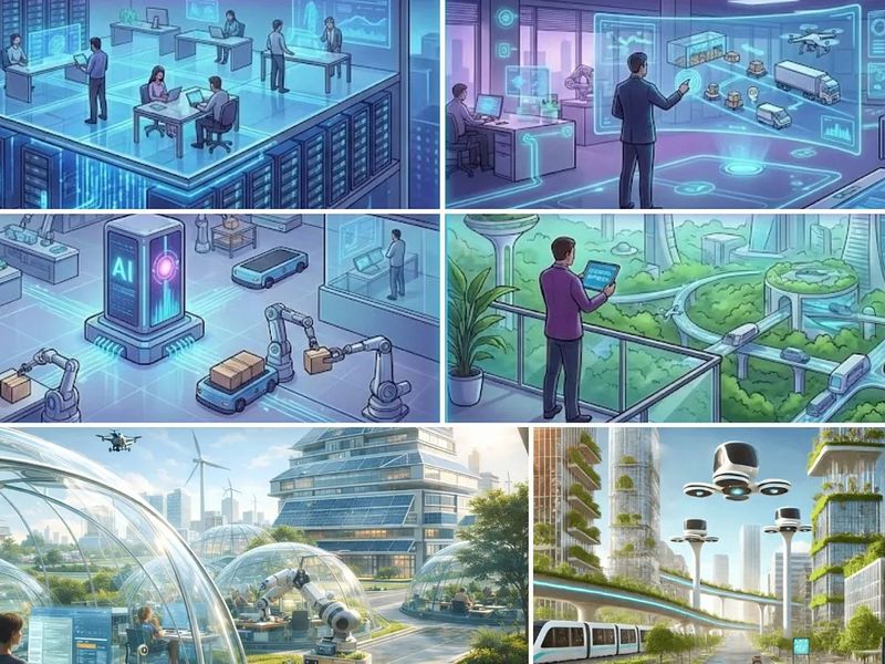 The Work OS: From Apps to Agents, 2025–2035