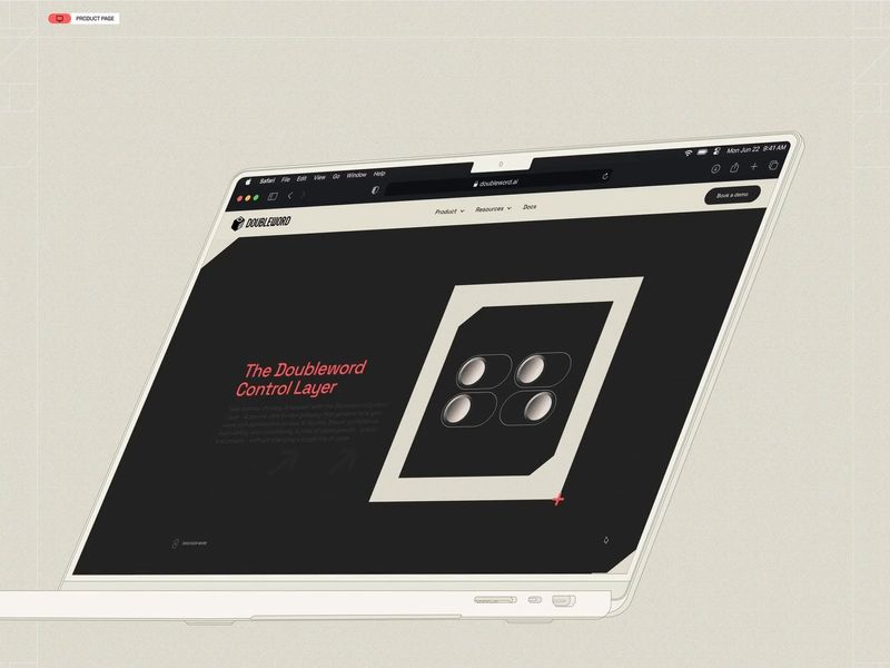 AI SaaS Website - Product page