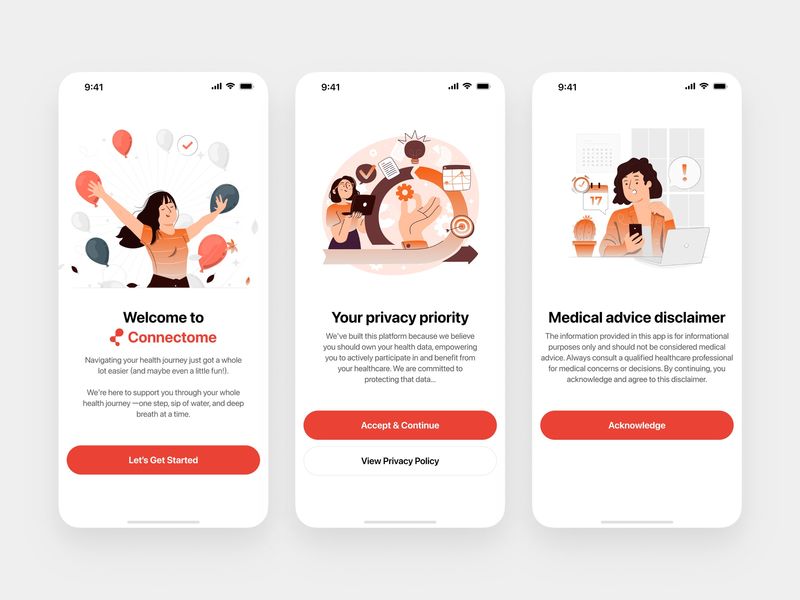 Connectome - AI Healthcare Mobile App