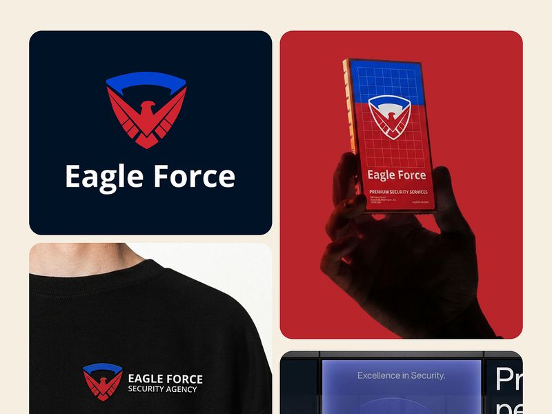 Eagle Force — Identity Design for a Security Agency 