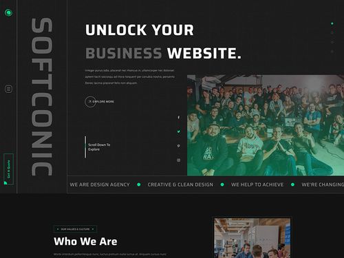 Software and IT Solutions Template.
