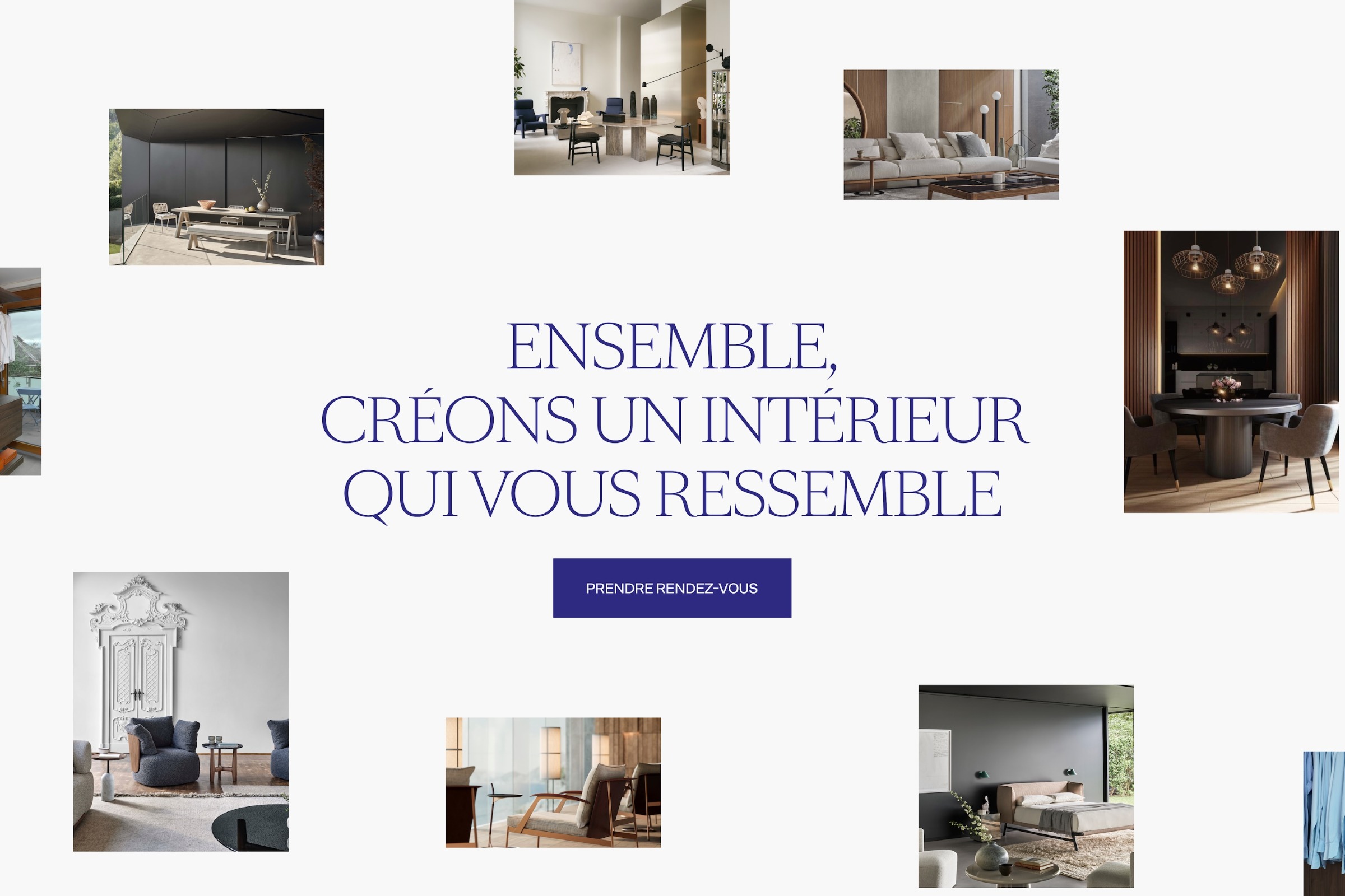 GALLI - Interior design website