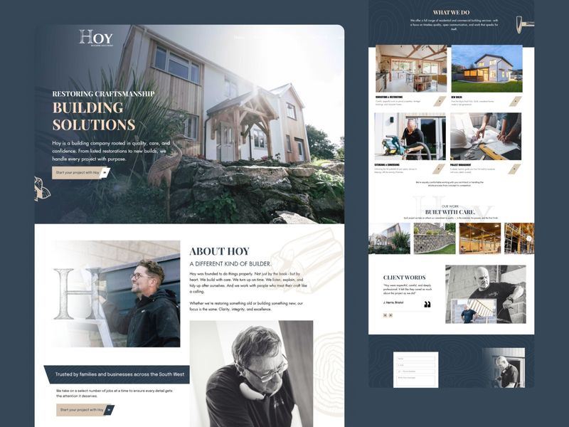 HOY Building Solutions | High-End Restoration Portfolio