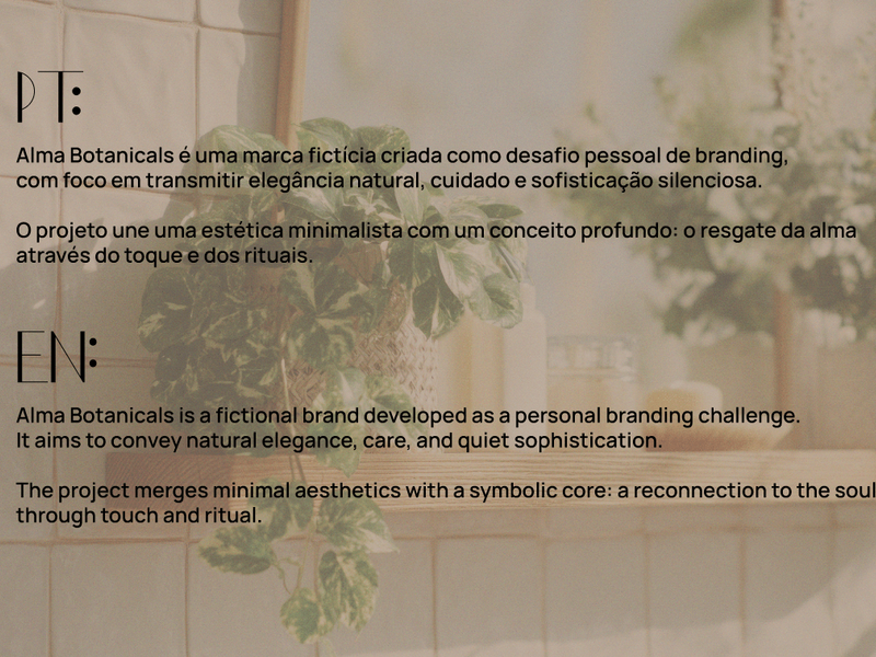 Alma Botanicals - Visual ID Project