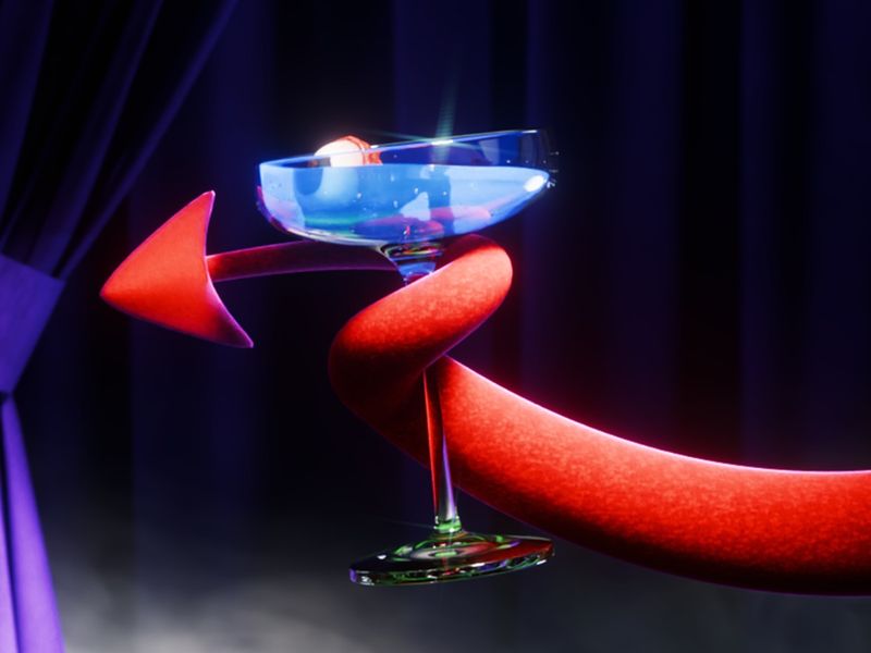 Cheers you little devils 😈🍸

#motionlovers #blender3d #mograph #halloween #devil