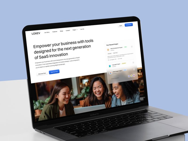 Loxev - Technology Website Template