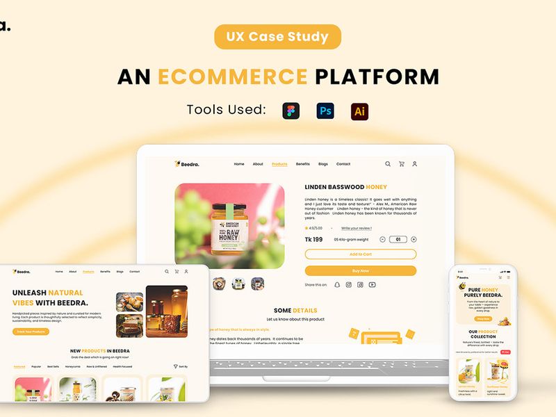 Beedra: eCommerce Website UX Case Study