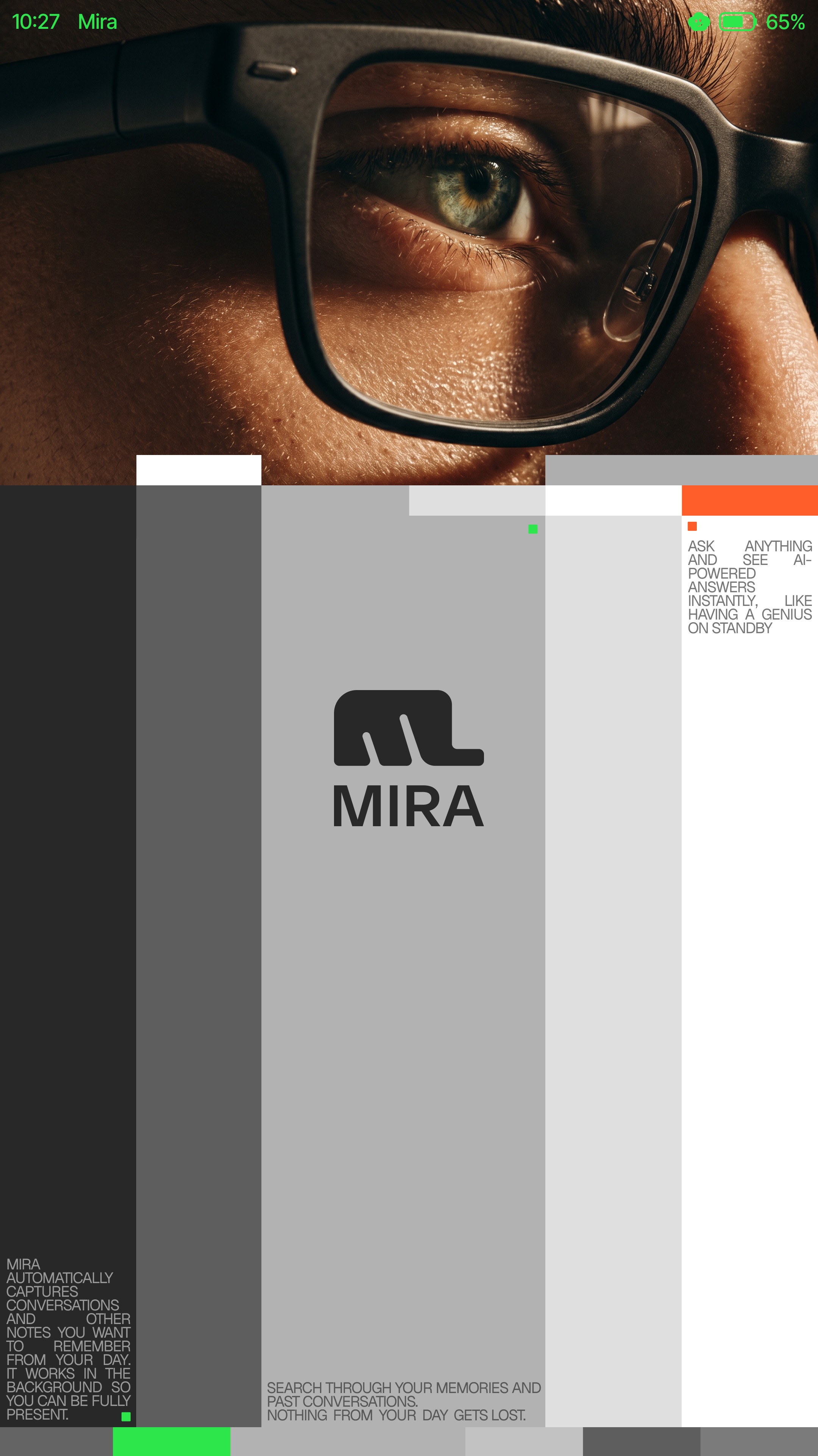 MIRA Glasses Branding Image 2