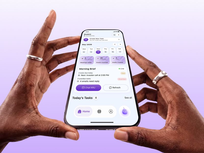 AI Assistant App UI UX | Smart Productivity & Daily Planning