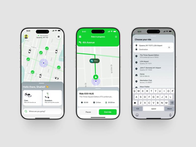 Rooda – Ride Sharing App In Motion