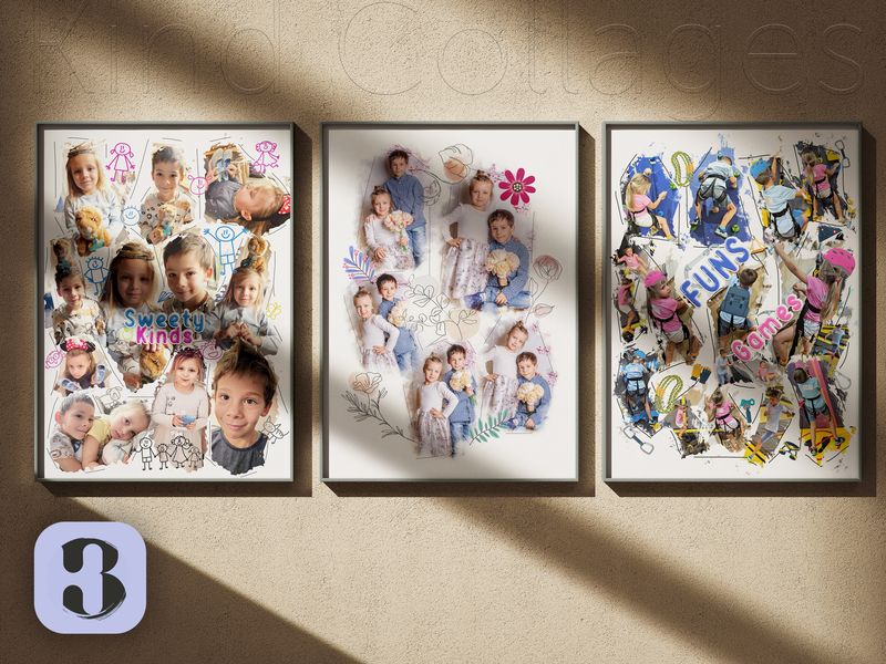 KIDS — Posters Collages for Home