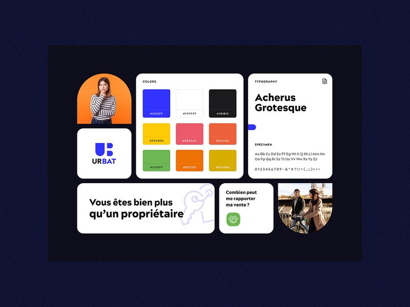 URBAT new brand and sophisticated website