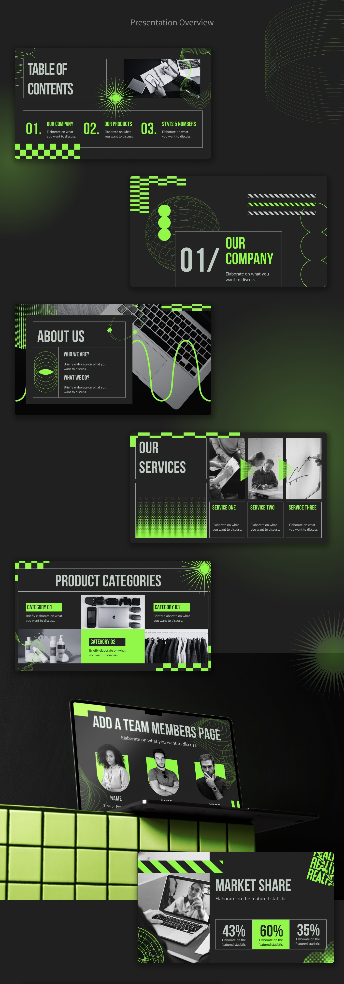 Business Presentation Design | IT Company | Maximalism Image 1