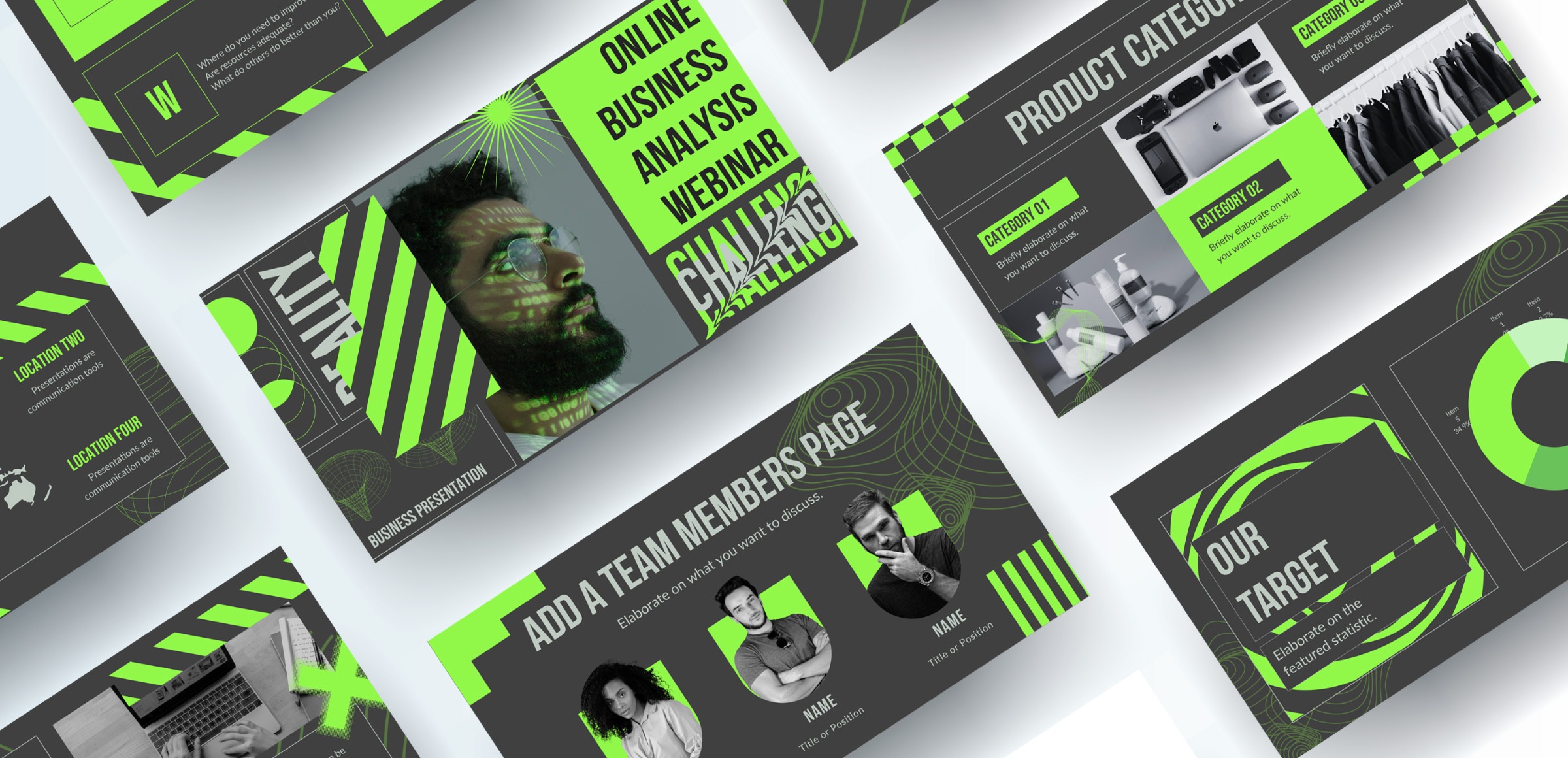 Business Presentation Design | IT Company | Maximalism Image 3
