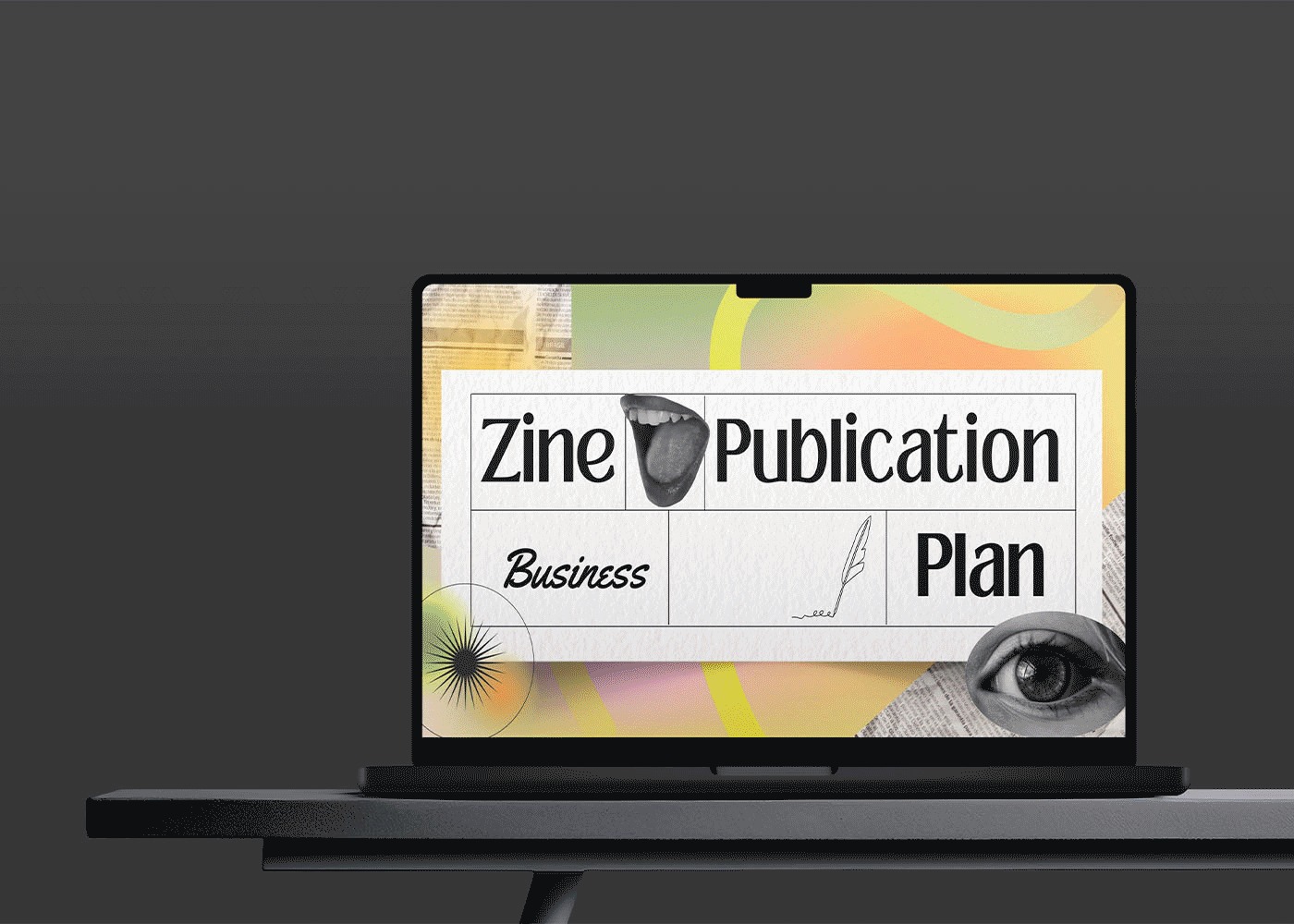 Presentation Design | Zine Publication Business Plan Image 0