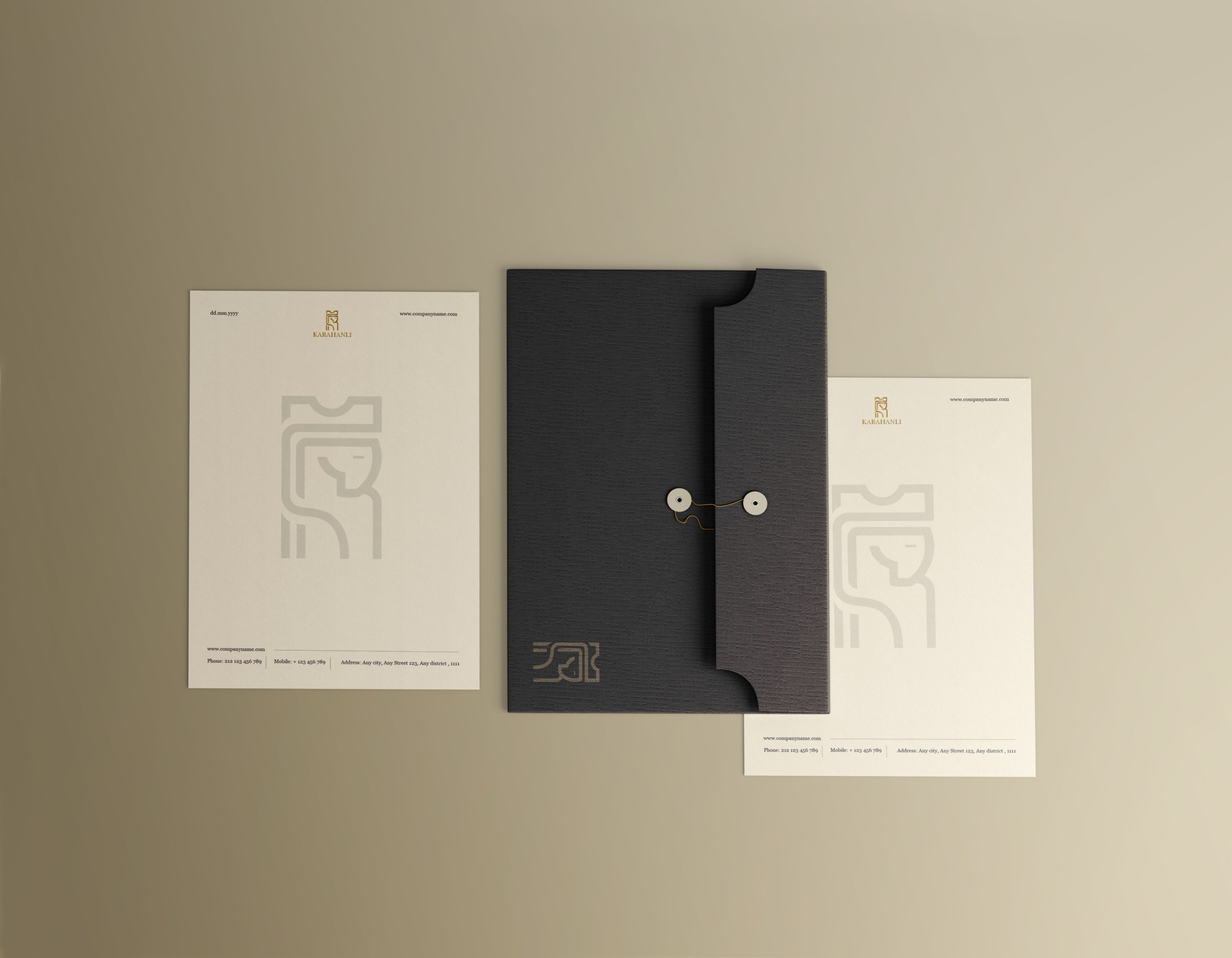 Luxury Branding | Investment and Construction Company Brand Identity Image 0