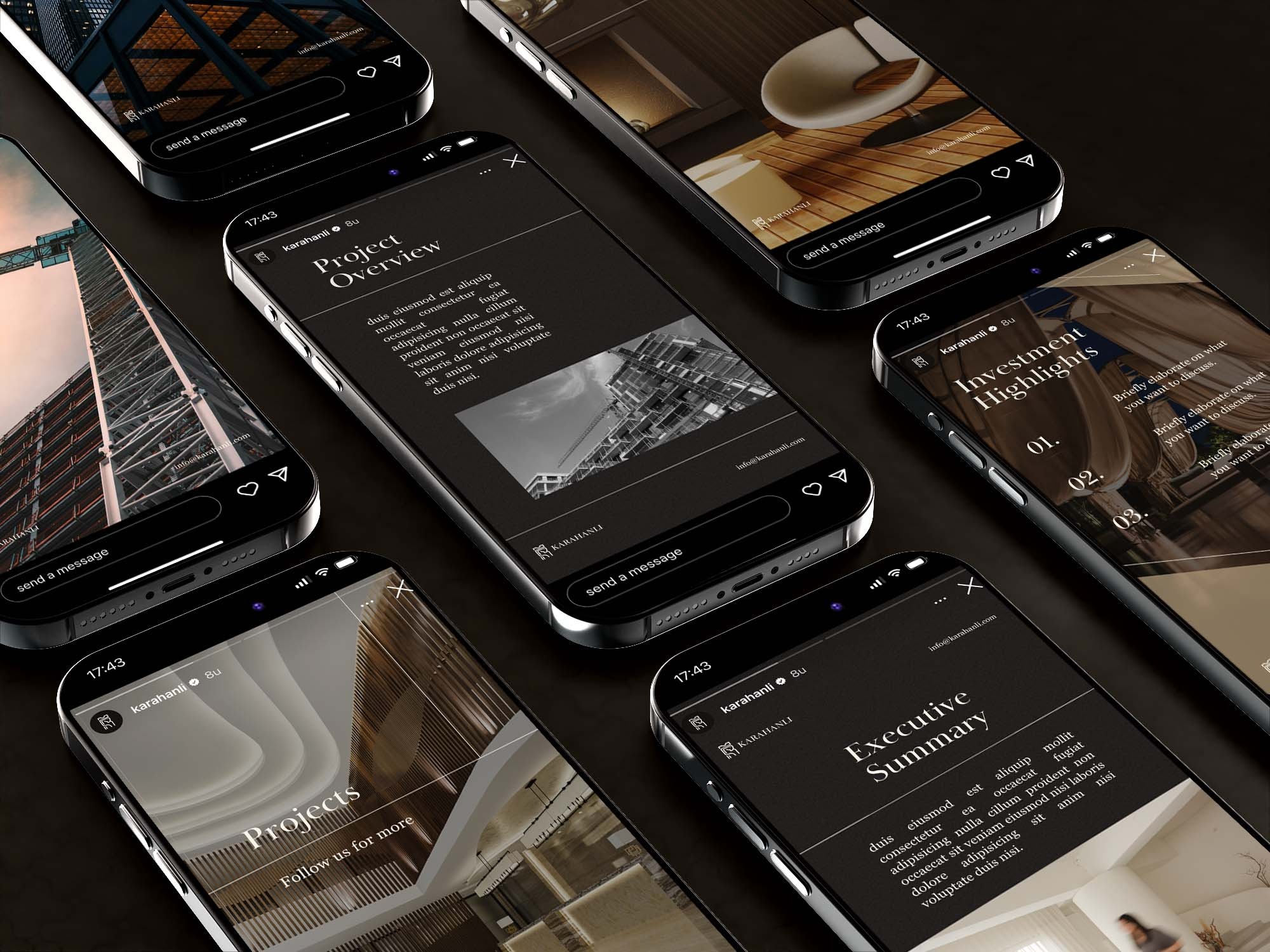 Luxury Branding | Investment and Construction Company Brand Identity Image 1