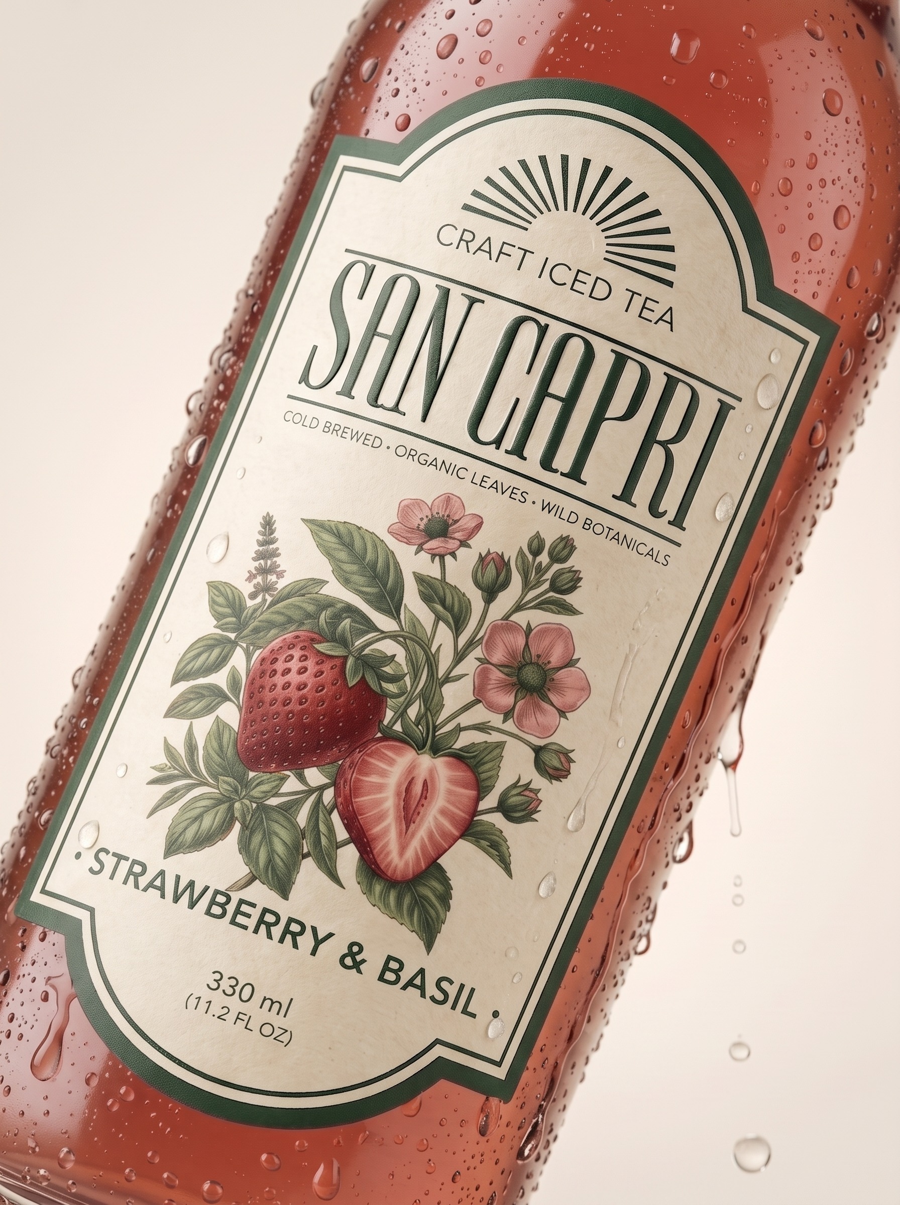 San Capri | Craft Iced Tea | Branding&Packaging Design Image 10